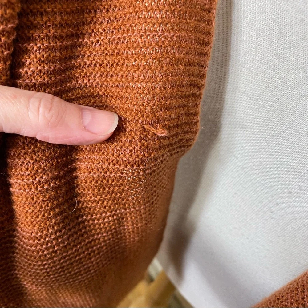 Prana Elle Knit Burnt Orange Fall Winter Knit Scarf STYLE#U63190698